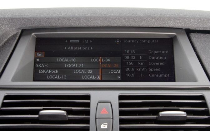 BMW X5 E70 ekran