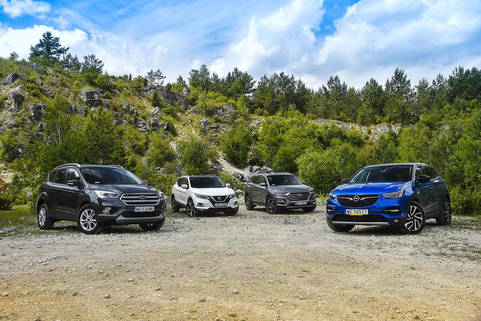 Ford Kuga, Hyundai Tucson, Nissan Qashqai I Opel Grandland X – Porównanie Kompaktowych Suv-Ów