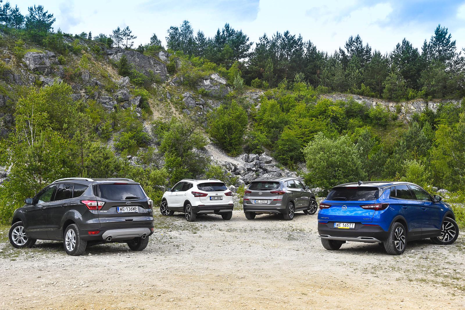 Ford Kuga, Hyundai Tucson, Nissan Qashqai I Opel Grandland X – Porównanie Kompaktowych Suv-Ów