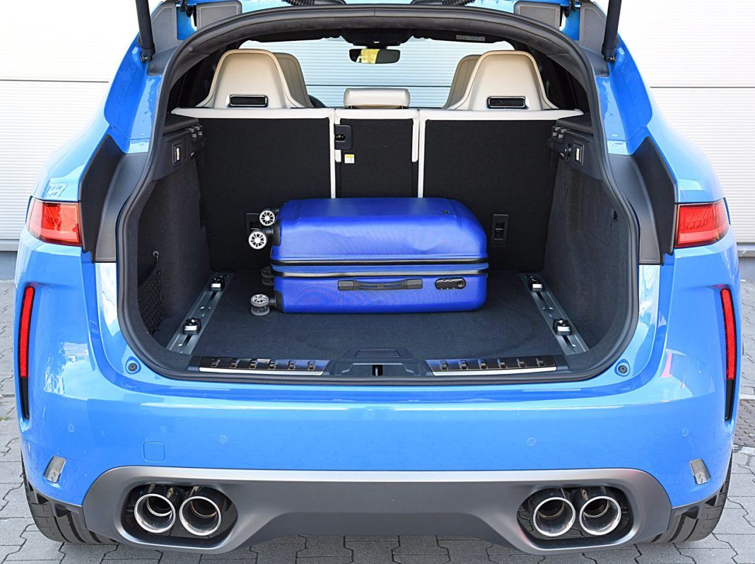 Jaguar F-Pace SVR – bagażnik