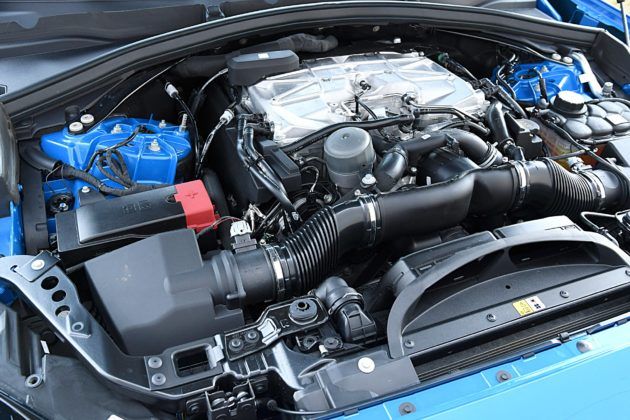 Jaguar F-Pace SVR – silnik