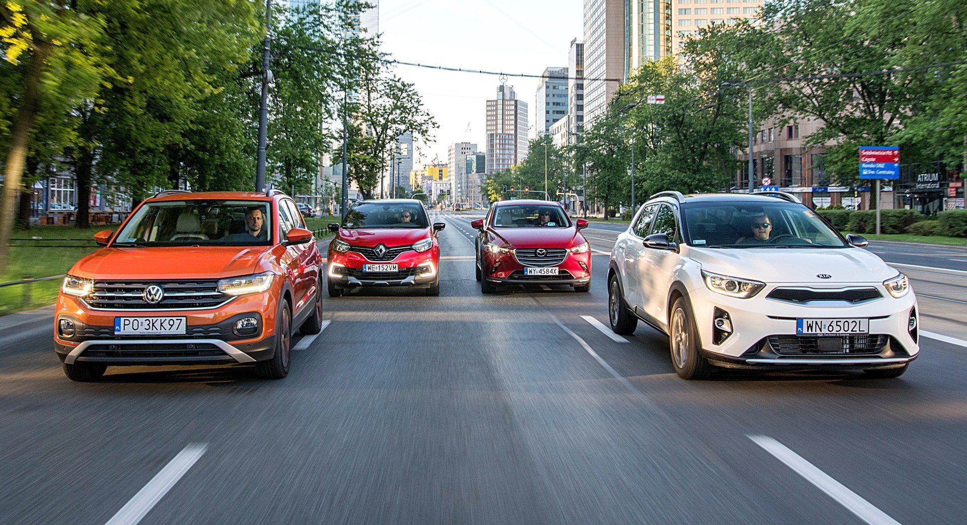 Vw T-Cross Kontra Kia Stonic, Mazda Cx-3 I Renault Captur – Porównanie Miejskich Crossoverów