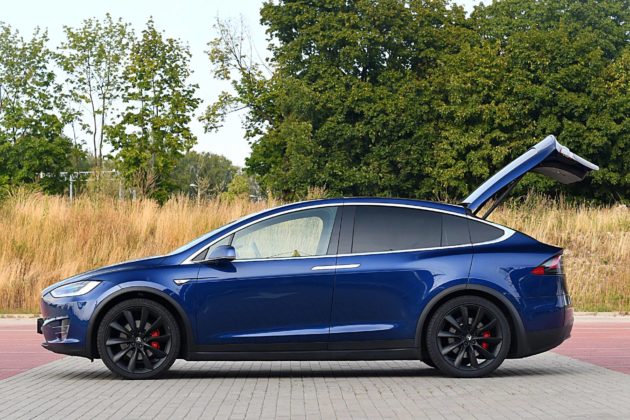Tesla Model X Long Range – bagażnik