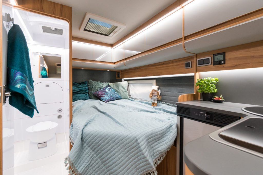 Affinity Camper Van łóżko