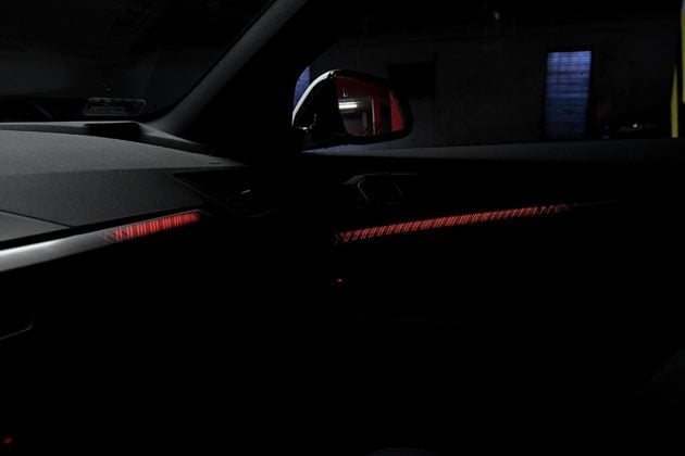BMW 118i Steptronic – oświetlenie kabiny