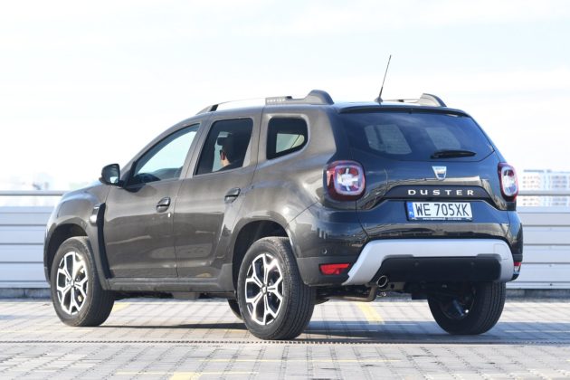 Dacia Duster 1.3 TCe 150 4WD Prestige test 2020 - tył