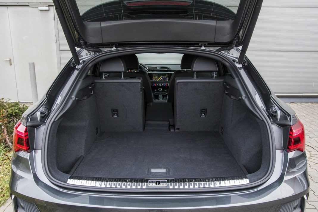 Audi Q3 Sportback 45 TFSI quattro S tronic - test - bagażnik