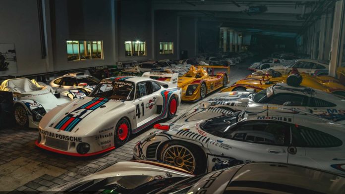 Magazyn Muzeum Porsche
