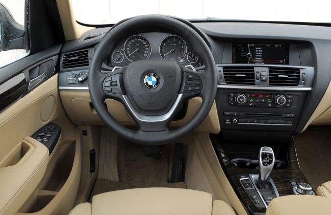 BMW X3 F25 deska rozdzielcza