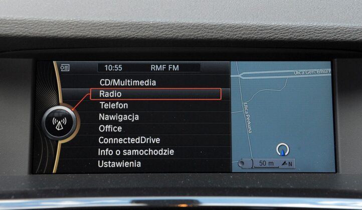 BMW X3 F25 ekran