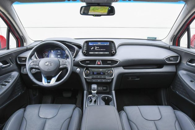 Hyundai Santa Fe 2.0 CRDi 8AT 4WD - deska rozdzielcza
