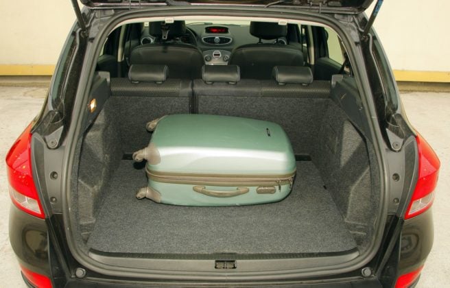 Renault Clio III bagażnik