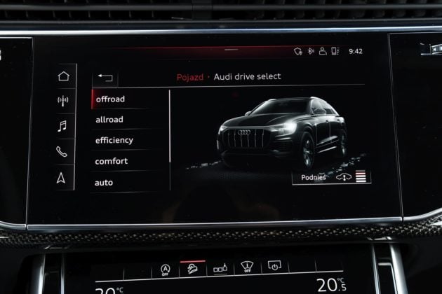 Audi SQ8 TDI multimedia