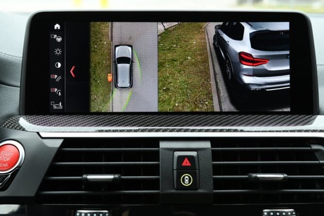 BMW X3 M (2020) - kamery parkowania