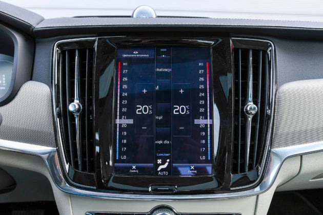 Volvo S90 T8 eAWD Inscription - klimatyzacja