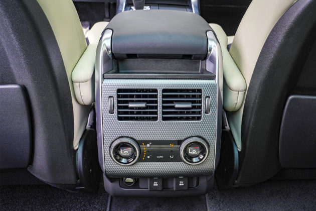 Range Rover Sport - 4-strefowa klimatyzacja