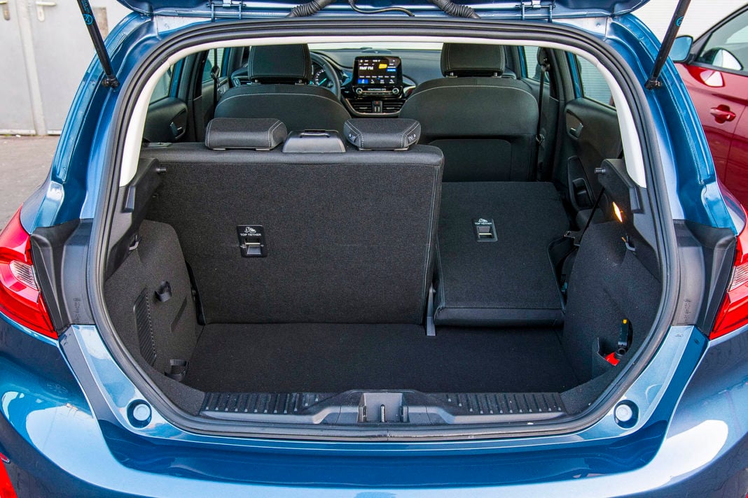 Ford Fiesta - bagażnik