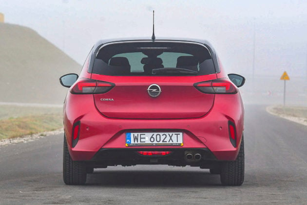 Opel Corsa - tył