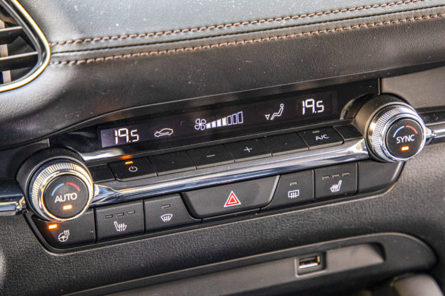 Mazda 3 - panel klimatyzacji