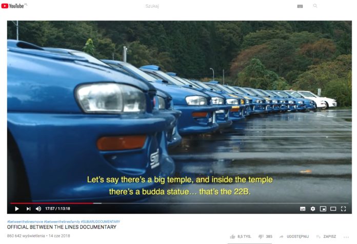 Zlot Subaru w Japonii