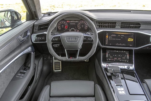 Audi RS 6 Avant – kokpit