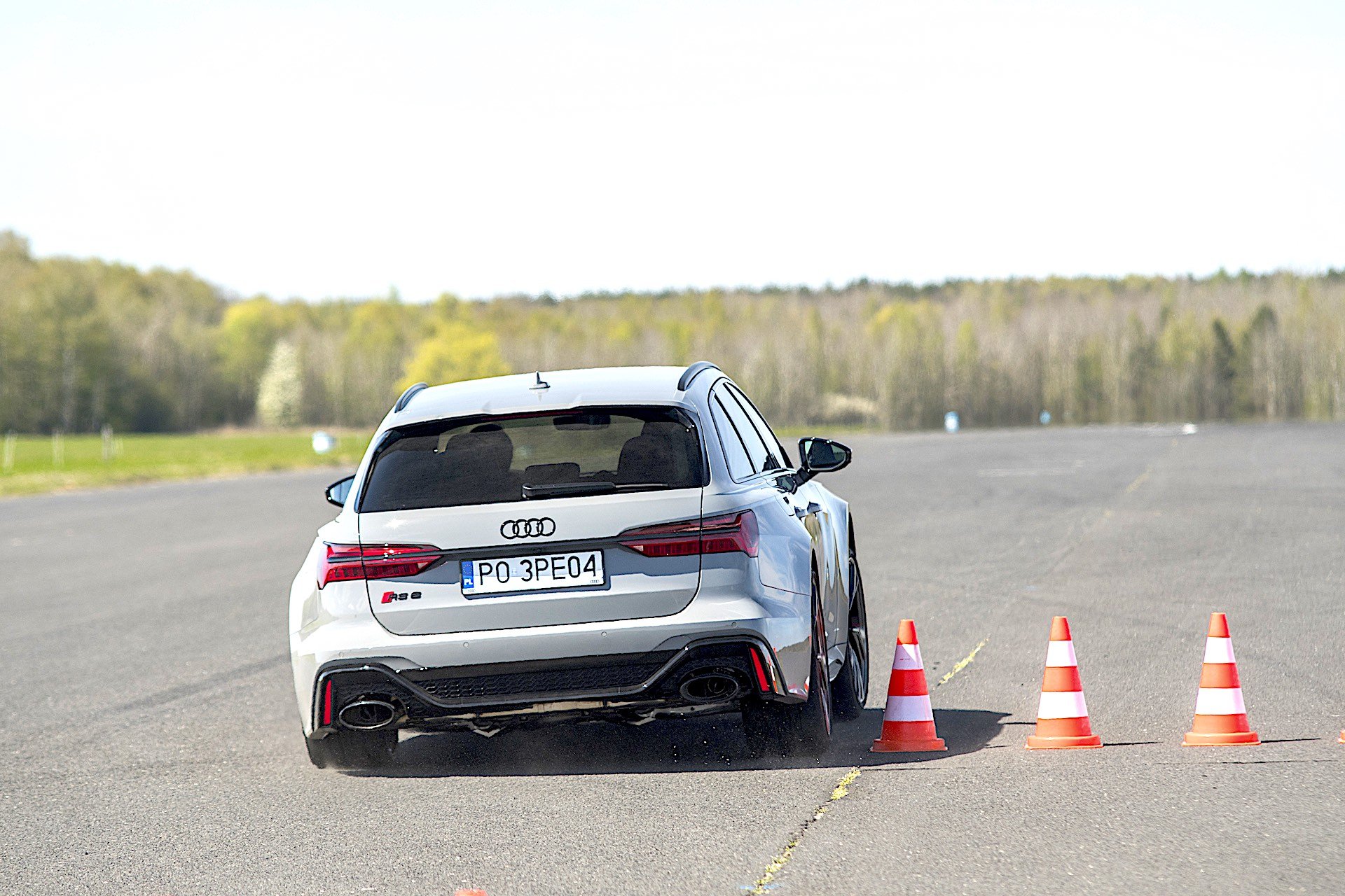 Audi RS 6 Avant – slalom
