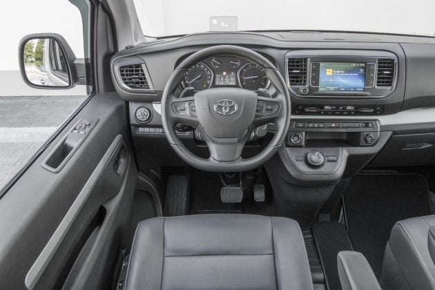 Toyota Proace - deska rozdzielcza