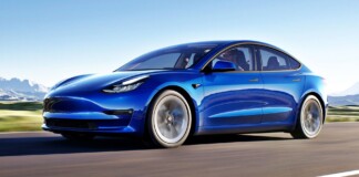 Tesla Model 3 - przód
