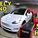 Tesla Model Y – test na hamowni