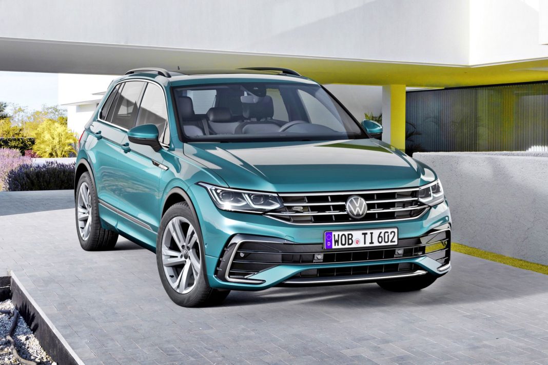Volkswagen Tiguan po liftingu oficjalne zdjęcia i informacje