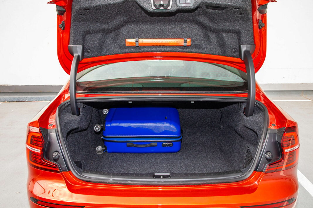 Volvo S60 T4 test – bagażnik