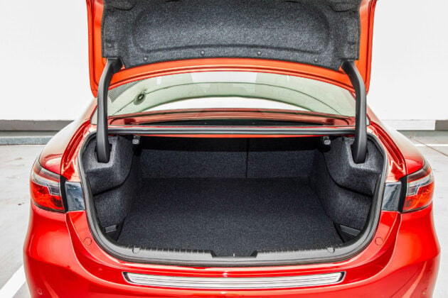 Mazda 6 2.5 Skyactiv-G test – bagażnik