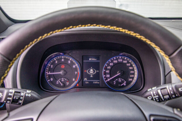 Hyundai Kona - zegary