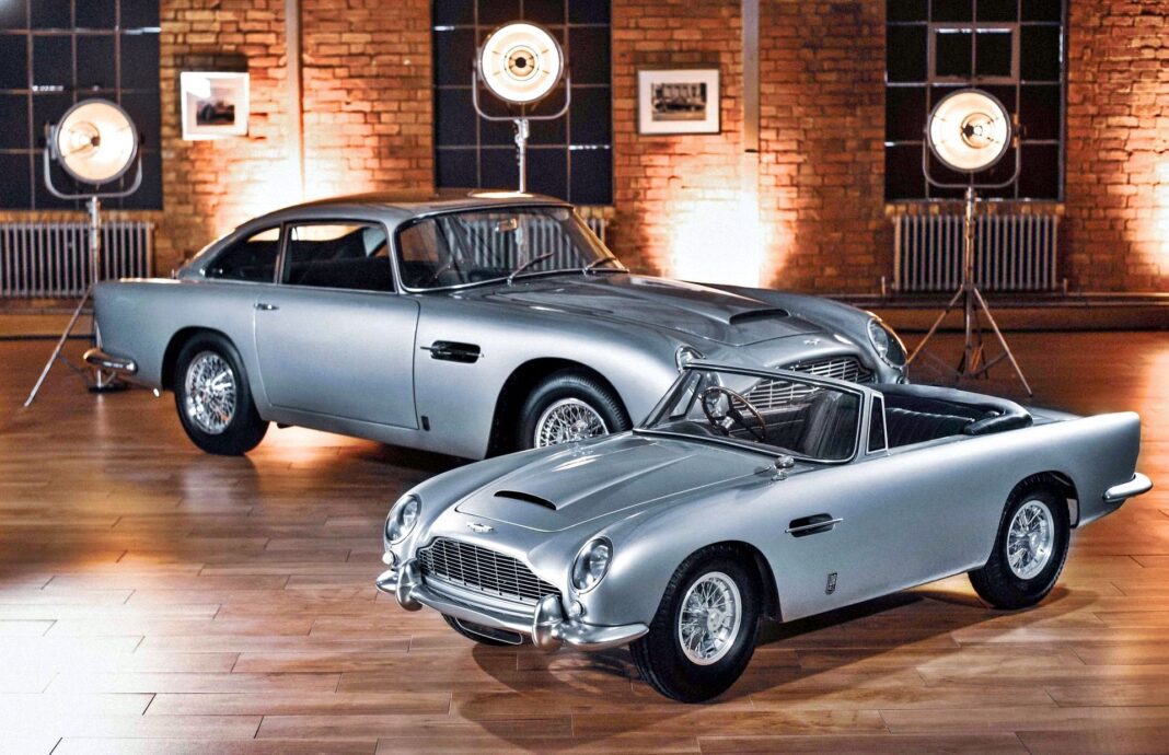 Elektryczny Aston Martin DB5 zabawka dla bogatych