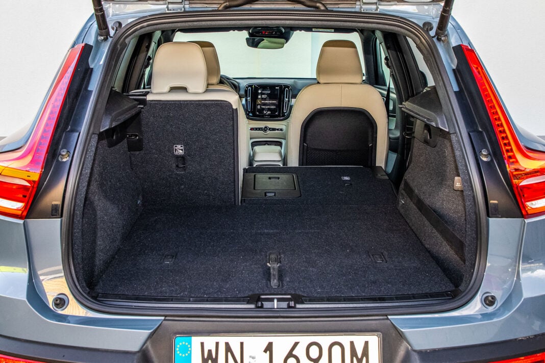 Volvo XC40 T3 test – bagażnik
