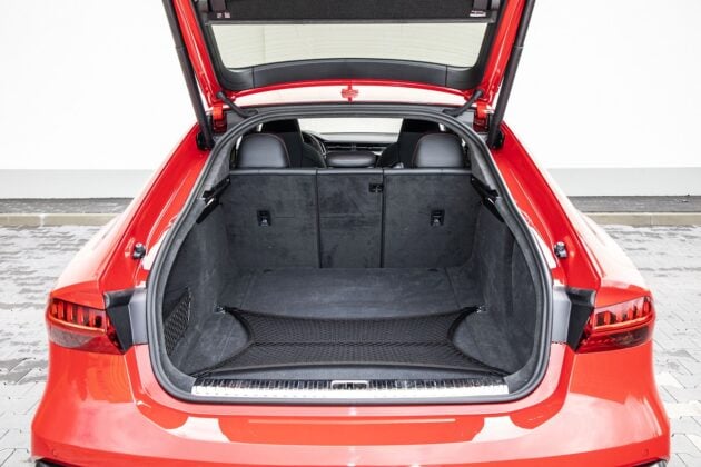 Audi RS 7 Sportback (2020) test bagażnik