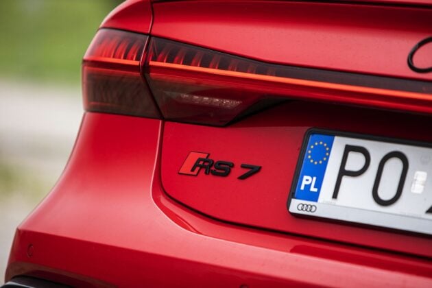 Audi RS 7 Sportback (2020) test logo