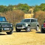 Land Rover Defender kontra Jeep Wrangler i Mercedes klasy G – porównanie