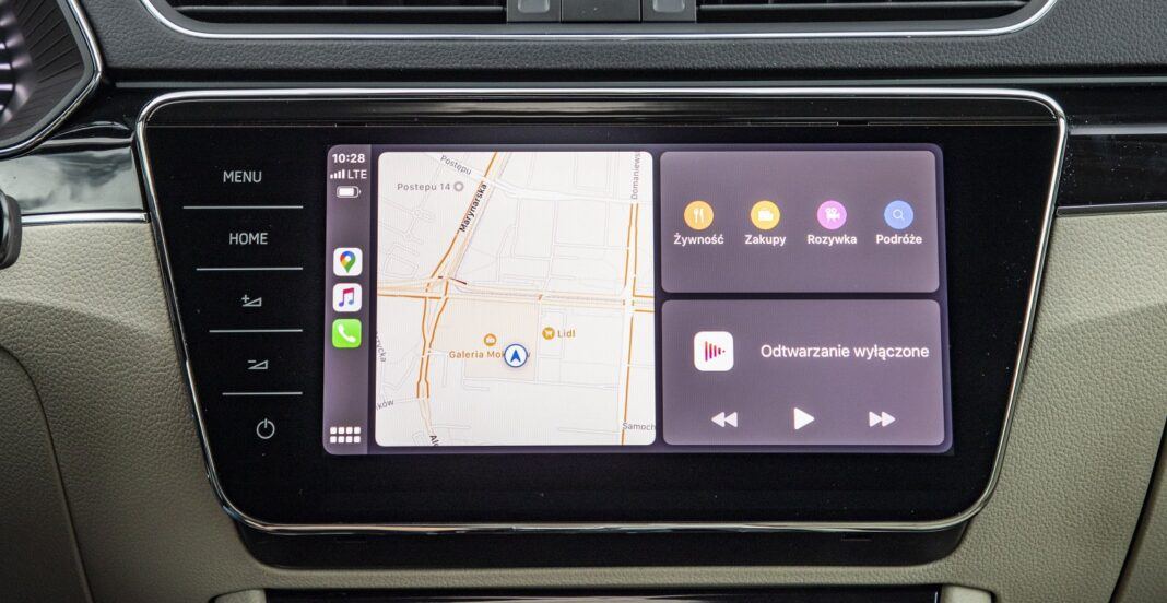 Skoda Superb iV (2020) - test - Android Auto, Apple CarPlay