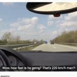 Myślał, że ma szybkie BMW M3. Nie dogonił Transportera przy 220 km/h...