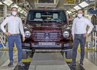 Jubileusz Mercedesa klasy G – 400 tysięcy aut w 40 lat