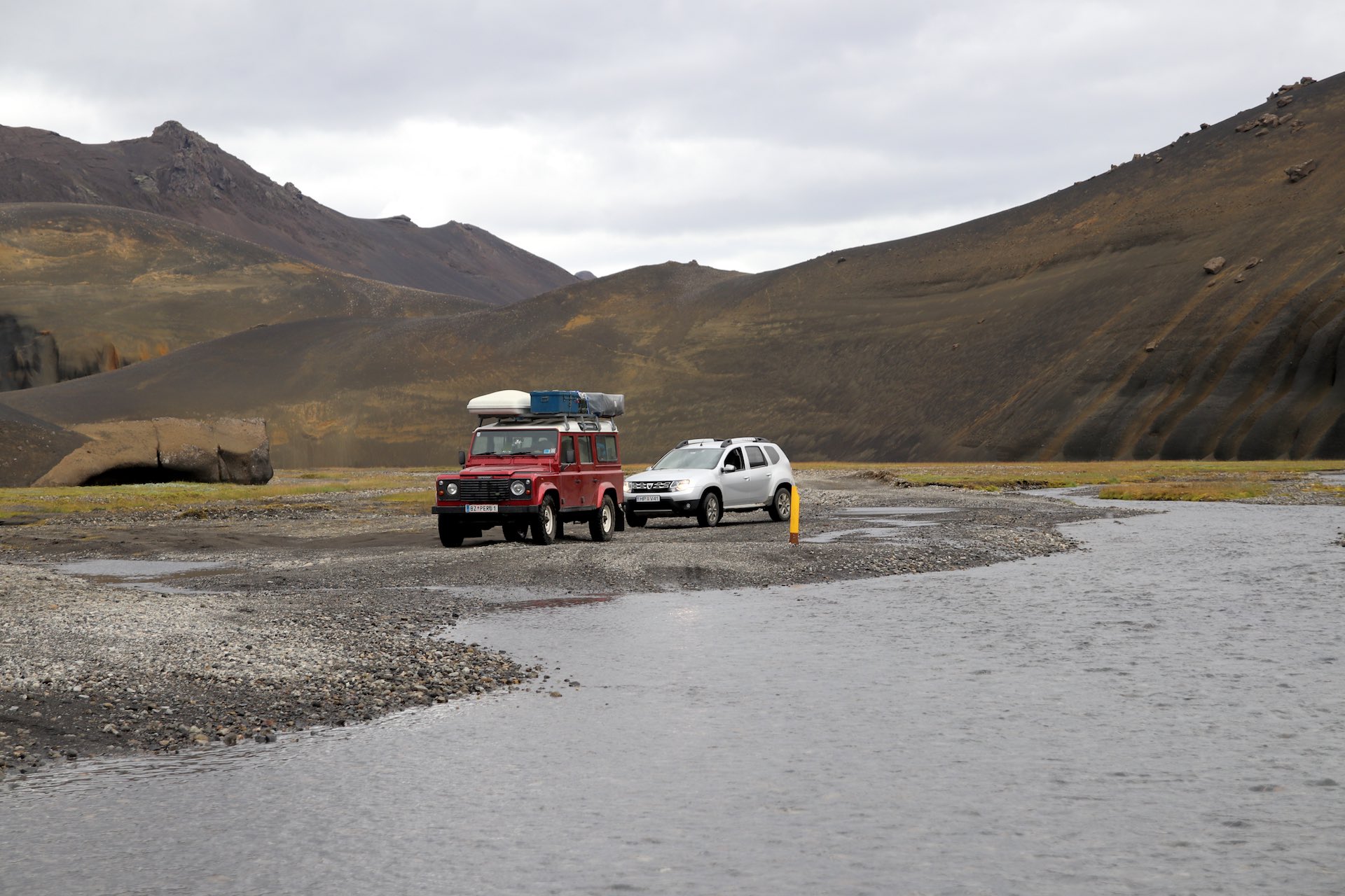 Dacia Duster na Islandii - przejeżdżanie rzek