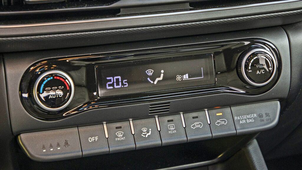 Hyundai Kona - klimatyzacja