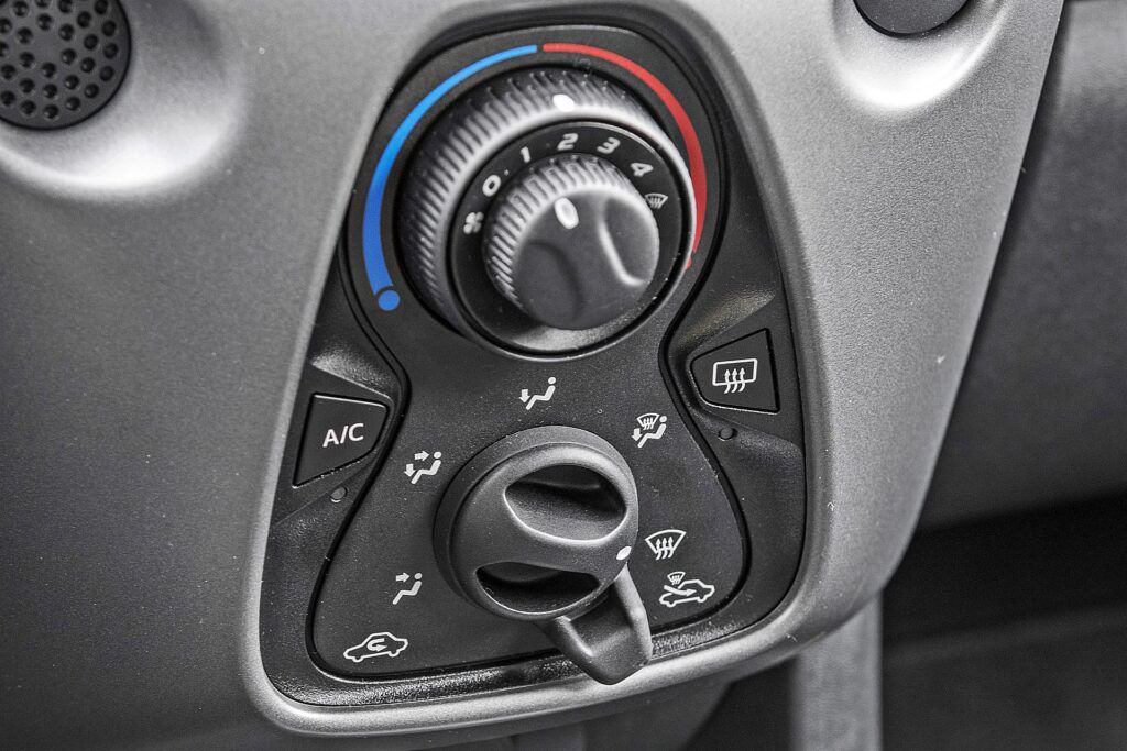 Toyota Aygo - klimatyzacja