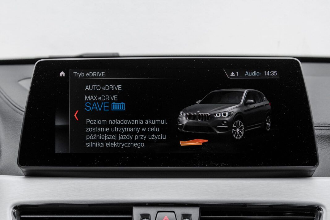 BMW X1 - ekran
