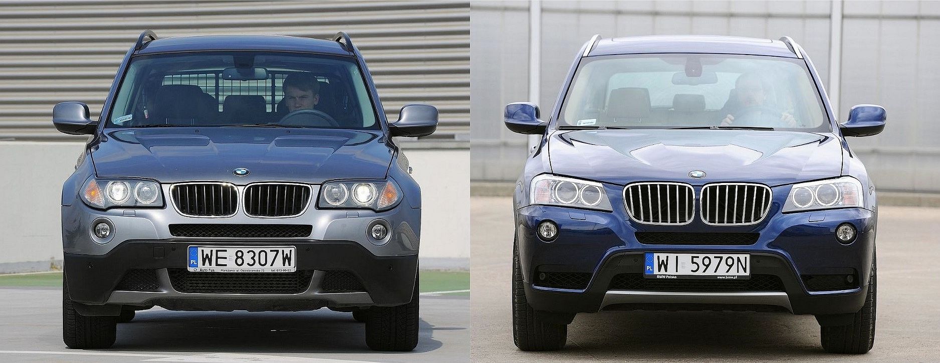 Używane BMW X3 I (E83) i BMW X3 II (F25) którą generację
