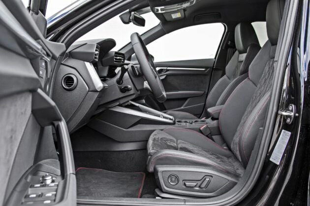 Audi A3 Sportback - fotele przednie