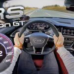 256 km/h w absolutnej ciszy. Audi RS e-tron GT na autostradzie