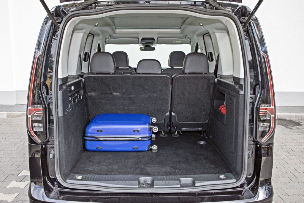 VW Caddy - bagażnik
