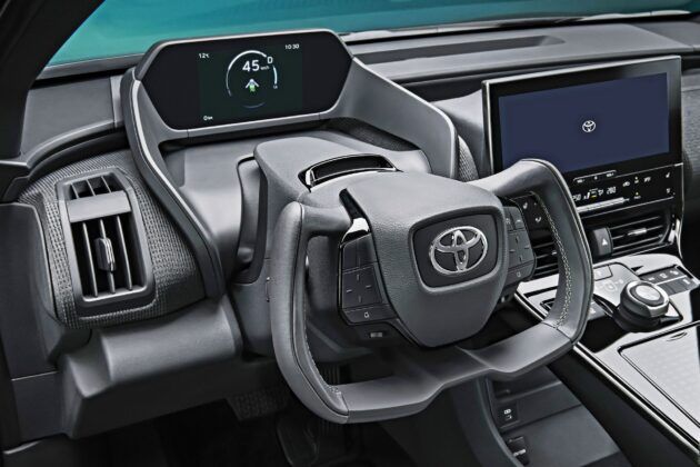 Toyota bZ4X Concept - kierownica